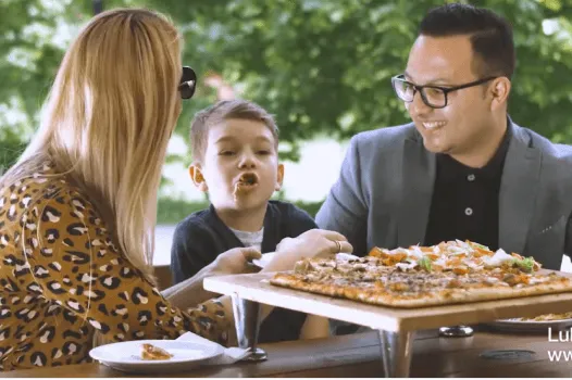 Spot reklamowy dla Mimi pizza